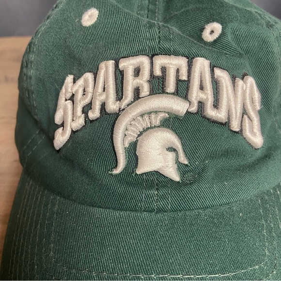 Michigan State Spartans Adjustable Green Hat‎ Cap - Picture 2 of 9